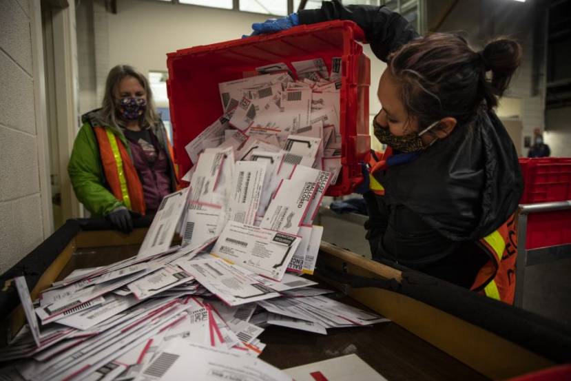 "Voto postale" all'origine della confusione politica USA
